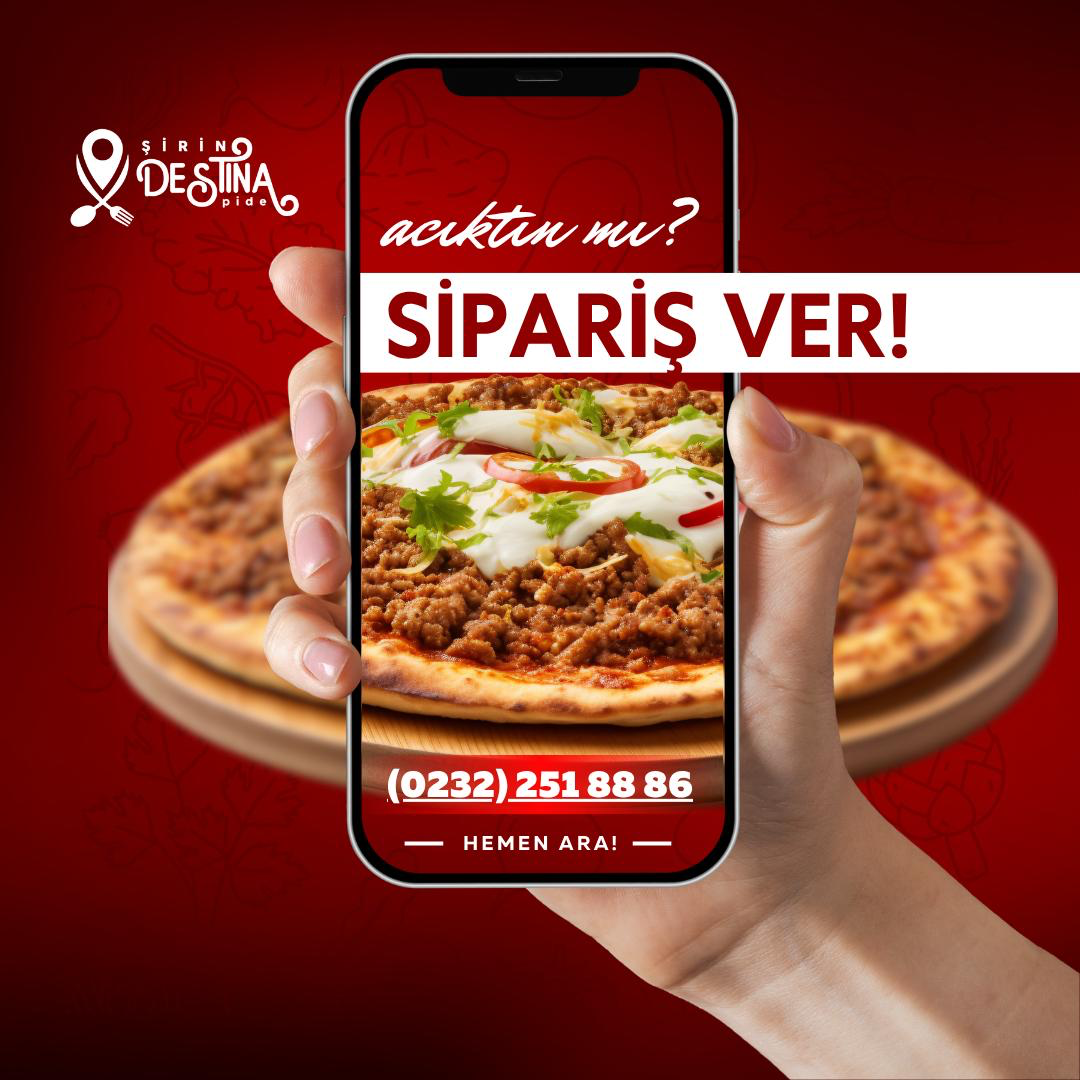 Acıktın mı? Sipariş Ver - Mobil Sipariş
