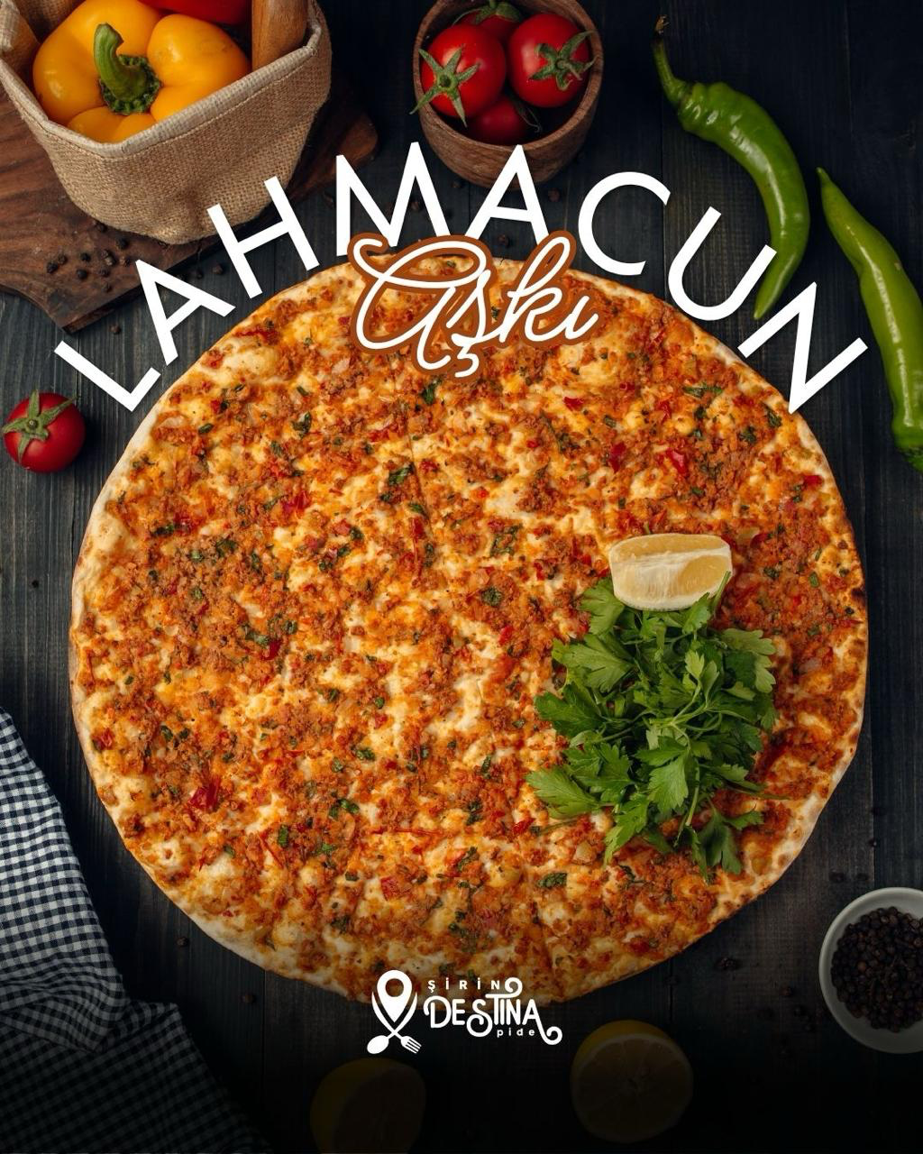 Lahmacun Aşkı - Taze malzemelerle